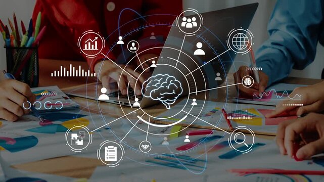 Creative Team Collaboration with Brainstorming Concepts and Digital Graphs to Enhance Innovation and Productivity in a Modern Workspace. Entropy.