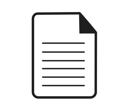 Document File Icon Document Management Report Form File Format Symbol