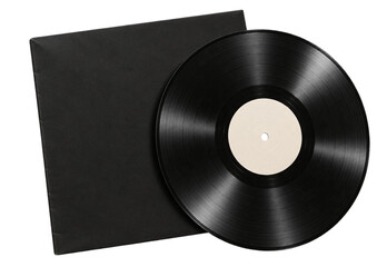 Fototapeta premium vinyl record isolated on white