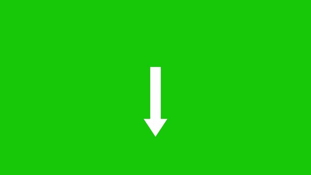 Arrow moving down