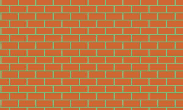Abstract nion and orange colour geometry reactangle brick pattern. Abstract swoosh texture. vector illustration