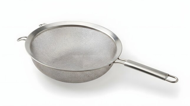 Stainless steel fine mesh kitchen strainer