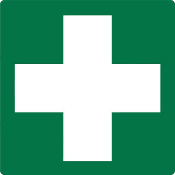 ISO Emergency And First Aid Safety Signs First Aid Symbol And Pictogram Transparent Background