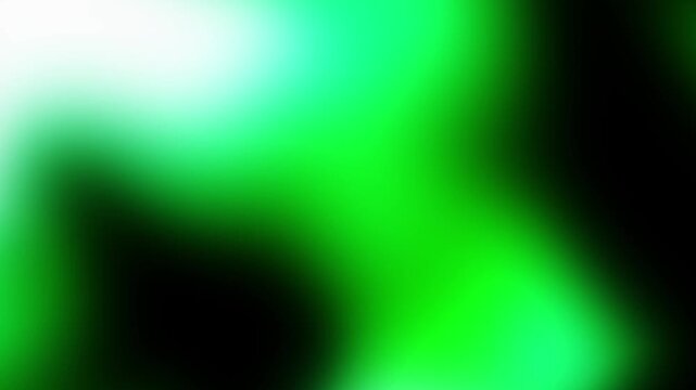 Luminous Green and Cyan Gradient Motion Blur Ambient Loop