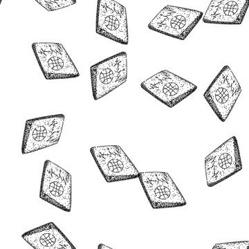 seamless pattern international passport hand drawn. embassy consulate, citizenship immigration, security biometric international passport black sketch illustration