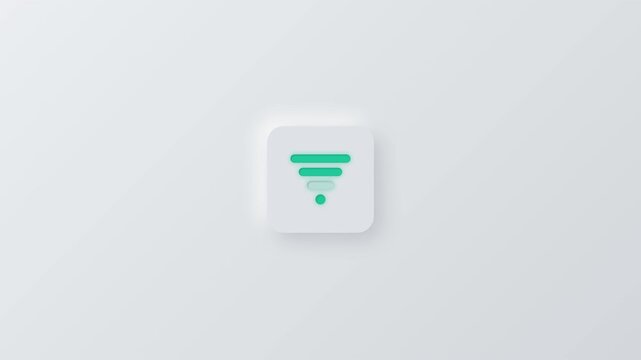 3D Wifi Technology Animation