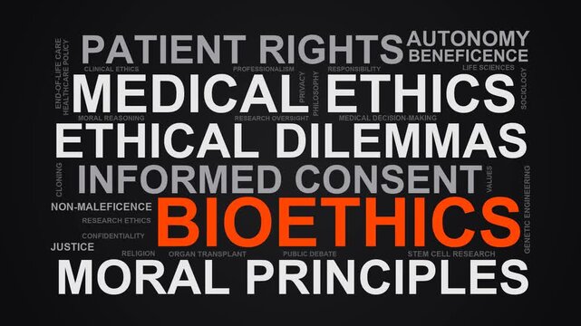 Bioethics Word Cloud