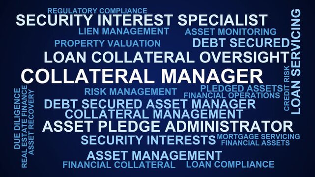 Collateral Manager Word Cloud