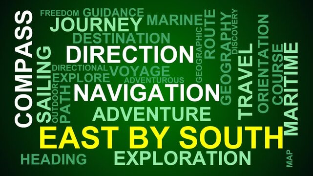 East By South Word Cloud