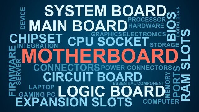 Mother Board Word Cloud