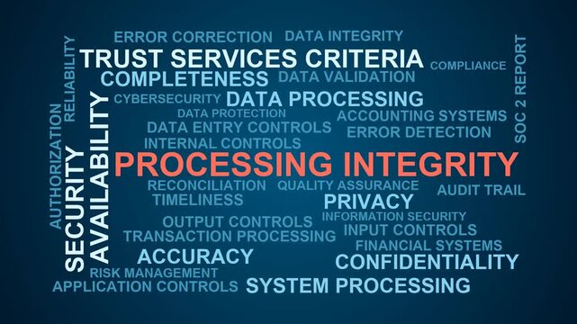 Processing Integrity Word Cloud
