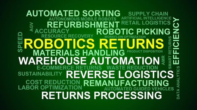 Robotics Returns Word Cloud