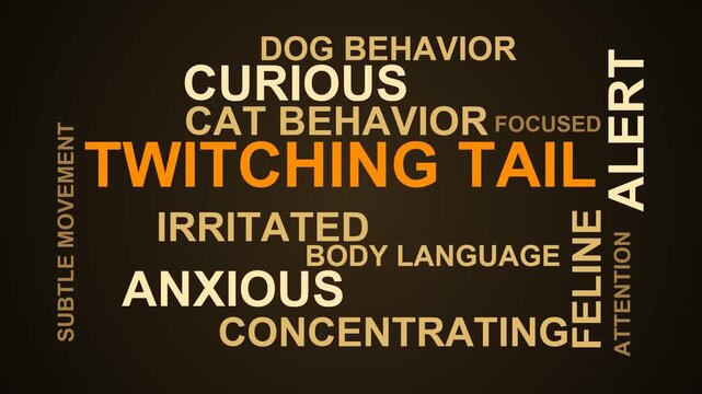 Twitching Tail Word Cloud