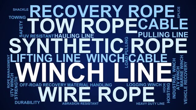 Winch Line Word Cloud