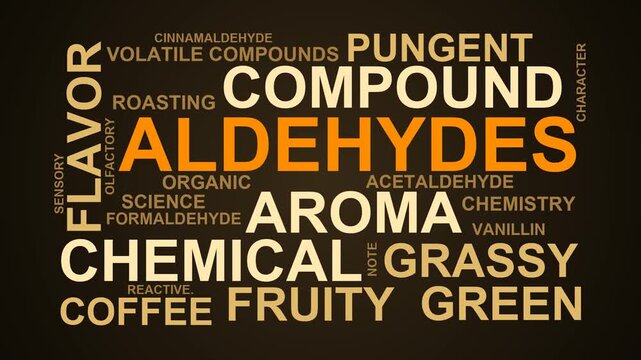 Aldehydes Word Cloud