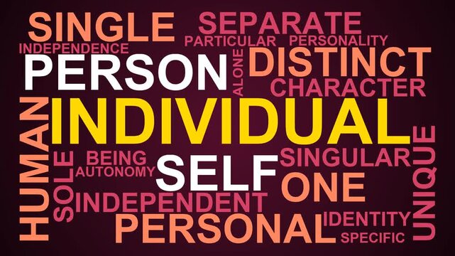 Individual Word Cloud