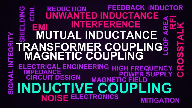 Inductive Coupling Word Cloud