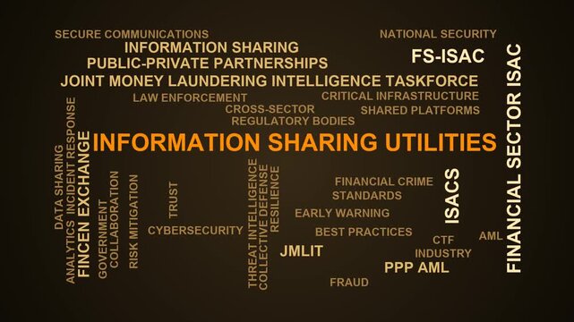 Information Sharing Utilities Word Cloud