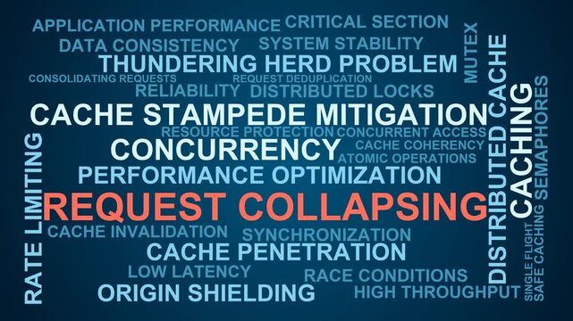 Request Collapsing Word Cloud