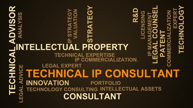 Technical Ip Consultant Word Cloud