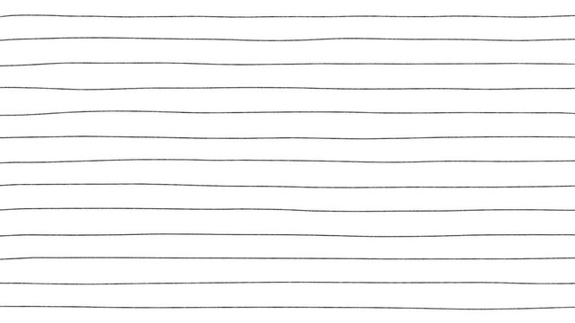 Black Hand Drawn Line Stripe Pattern Looping Motion Graphic Background
