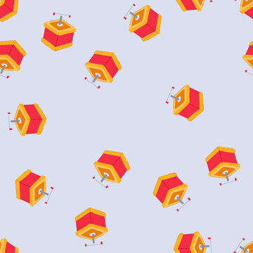 pattern dynamite tnt bomb cartoon. destruction power, impact force, ignition shockwave dynamite tnt bomb sign. seamless vector illustration