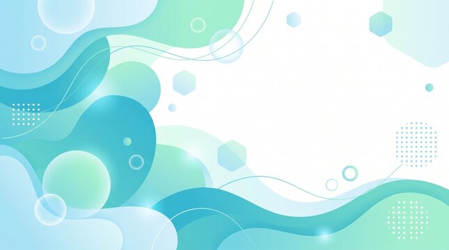 Modern Healthcare Social Media Abstract Vector Background