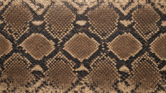 Continuous snake skin design with python scale pattern and reptile texture