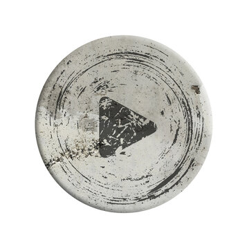 Grunge play button