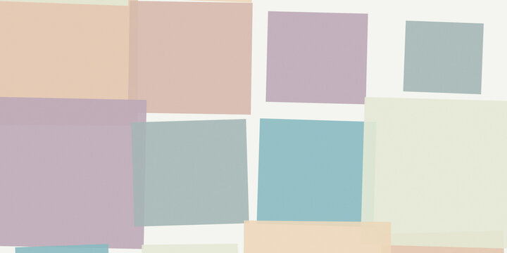 Subtle overlapping rectangles in beige, mauve, dusty teal, and cream create a refined abstract composition suited to interior styling, editorial layouts, and understated branding.