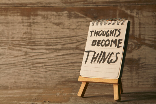 Think different, motivational inspirational quotes, words typography lettering concept