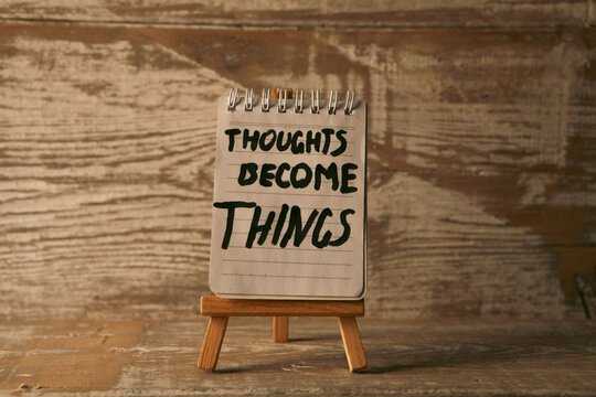 Think different, motivational inspirational quotes, words typography lettering concept