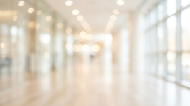 Abstract virtual backdrop featuring soft blurred effects and light bokeh