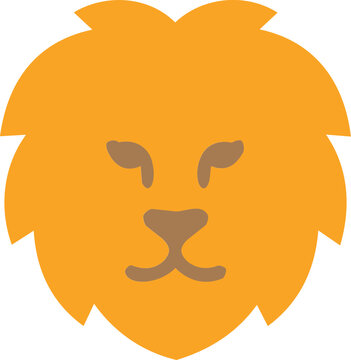 Lion animal avatar icon