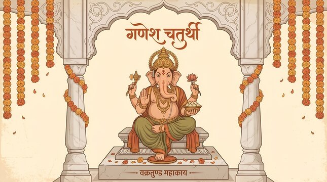 Ganesh Chaturthi Festival Celebration