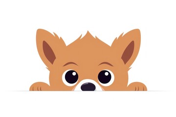 Fototapeta premium Dog cartoon mammal animal.