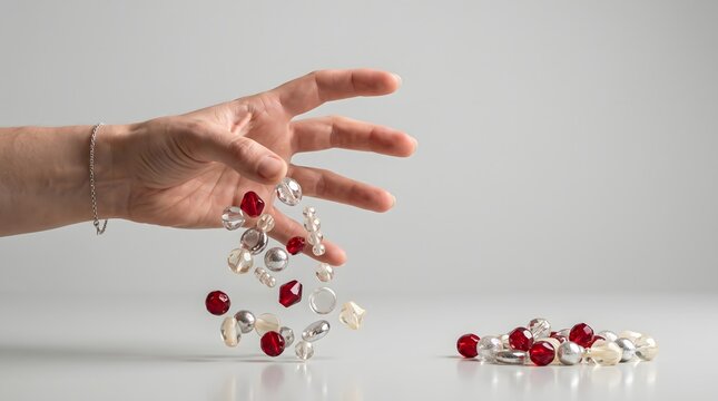 Loss Aversion and Emotional Reaction to Falling Glass Tokens