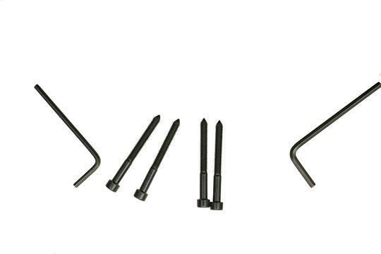 Guitar gear.Allen keys,fasteners,bolts for double tremolo floyd rose
