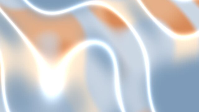 Nordic coastal pebble breeze drift 4K motion video background soft blue grey pastel cloud wave loop motion graphic video overlay element for creative content design