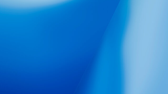 Blue smooth gradient abstract background with blended tones