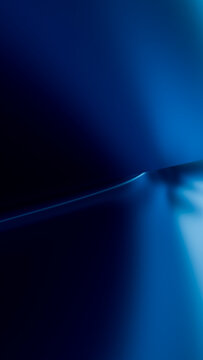Abstract smooth blue gradient background with soft light transitions