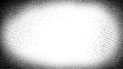Dithered oval vignette mockup © Alex