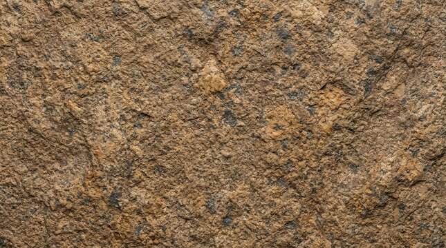 Natural brown granite rough stone background featuring a high resolution rustic matt finish