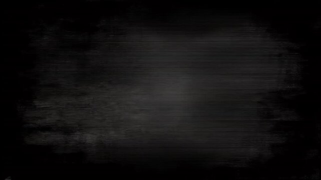 Dark textured background with horizontal lines and grunge effect.