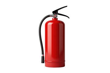 Obraz premium Red fire extinguisher