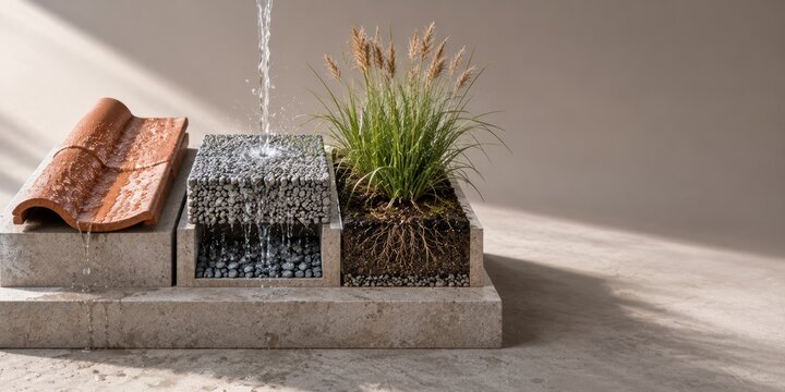 Permeable Paving and Cool Roof Materials for Climate Adaptation