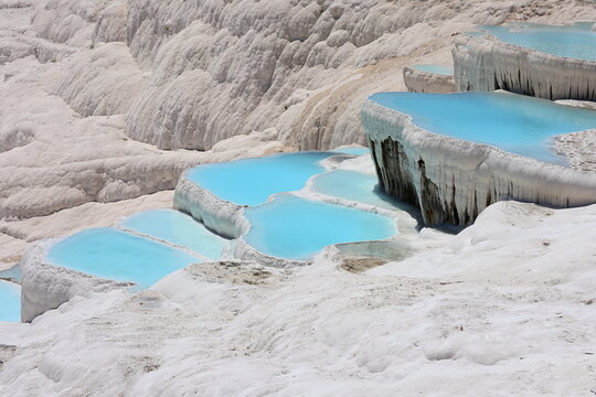 Pamukkale travertine terraces