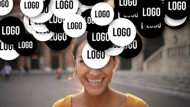 Premium Transitions Logo Down &ndash; Creative Logo Reveals, Brand Wipes and Animated Identity Transition Effects for Promos, Openers, Reels, Stories and Social Media Videos
