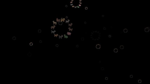 circle, ring, shape, loop, round, geometry, symbol, design, element, object, emoji, animation, motion graphics, black background, isolated, pixel art, retro, 8-bit, game asset, digital art