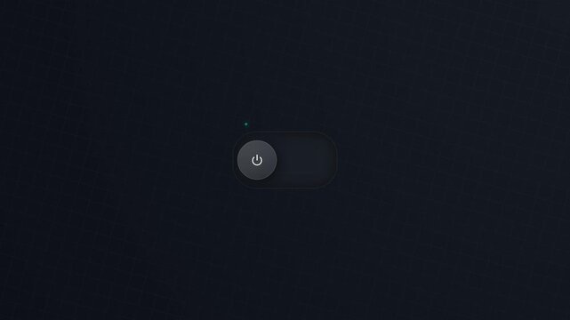 Switch On Off Toggle Button Motion Graphic